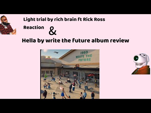 Light trails by rich Brian ft rick Ross reaction & hella by 1999 write the future album review 💿
