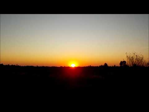 Atardecer en Granja CAOS, Carrasco del Sauce, Canelones (mayo, 2020)