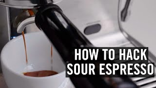 Weird Coffee Science: Hacking Sour Espresso