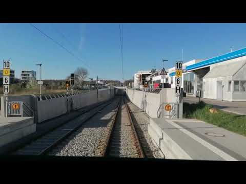 Führerstandsmitfahrt von Dettenhausen nach Böblingen