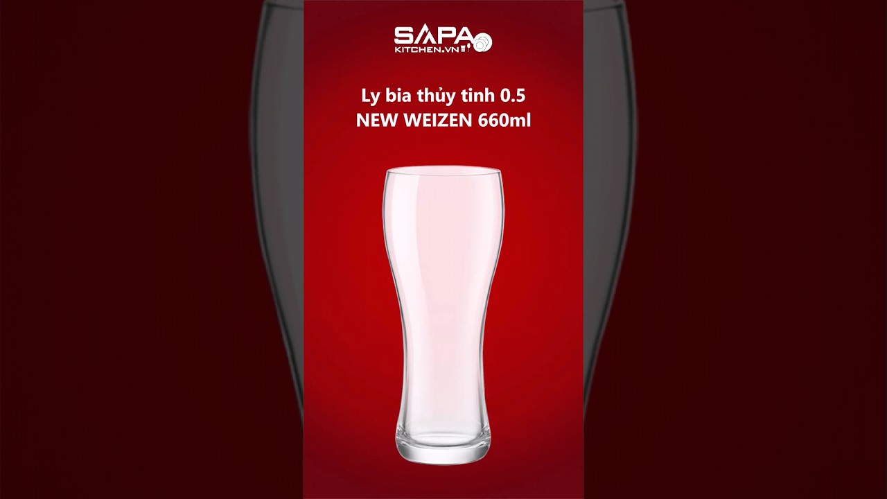 Ly bia thủy tinh 0.5 New Weizen 66cl