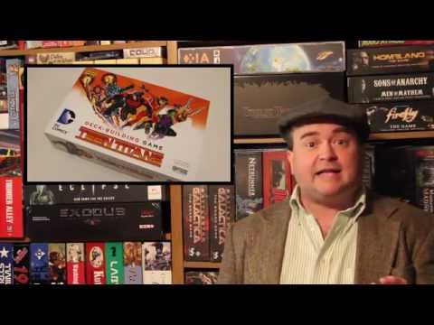 The Discriminating Gamer: Teen Titans: DC Deck Building Game