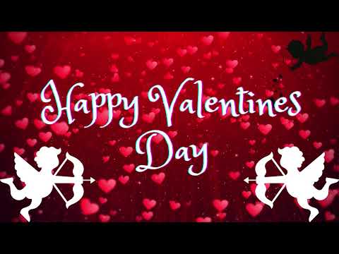 Happy Valentines Day | Background Video Animated