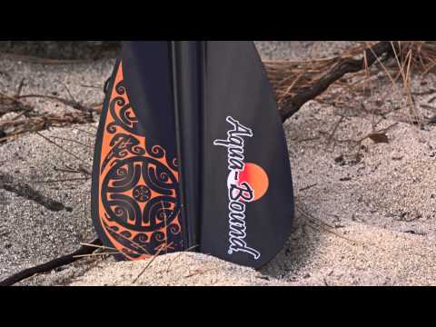 Reboxed Aqua-Bound Challenge 85 2-Piece Adjustable Carbon Stand-Up Paddle video poster