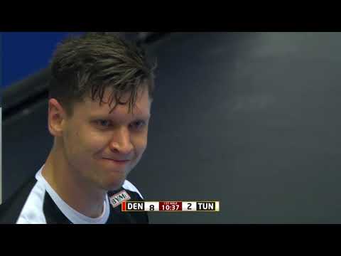 Denmark's Landin on 51% average in three rounds | IHFtv - Germany Denmark 2019