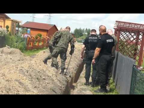 Żory, Baranowice: znaleziono ludzkie szczątki i niewybuch