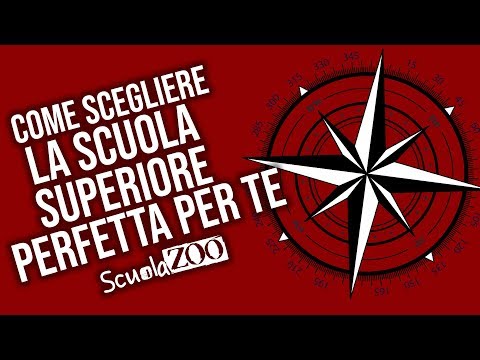 The foolproof method for choosing a high school - #ScuolaZoo
