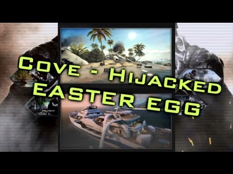 Cove/Hijacked EASTER EGG | Black Ops 2 | Tutorial