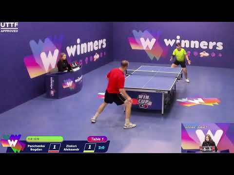 WINners CUP table 1 25.01 Panchenko Bogdan - Ziakun Aleksandr 16:00