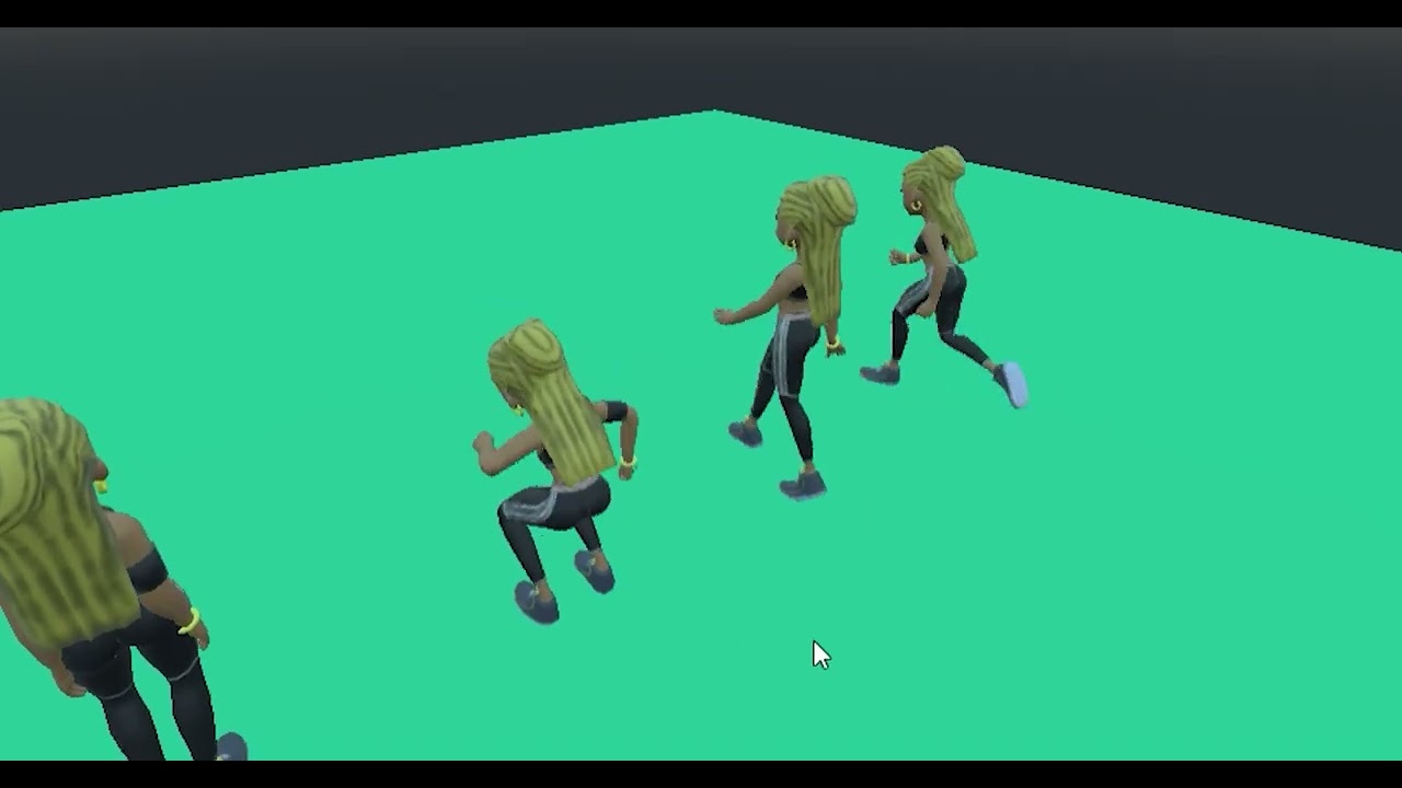 Blonde Girl 3D Model