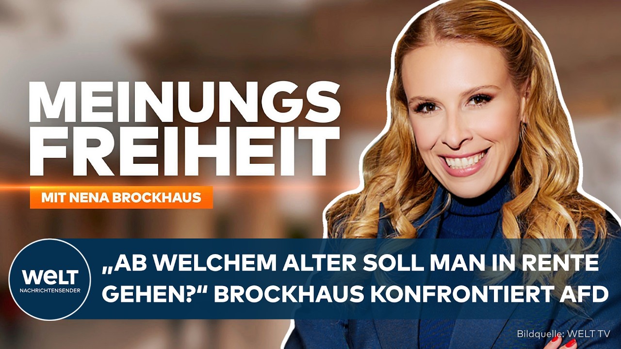 DEUTSCHLAND: Wie sieht die Rente unter AfD aus? Brockhaus geht auf Konfrontation | MEINUNGSFREIHEIT