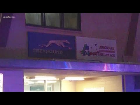Two stabbed at Greyhound bus station