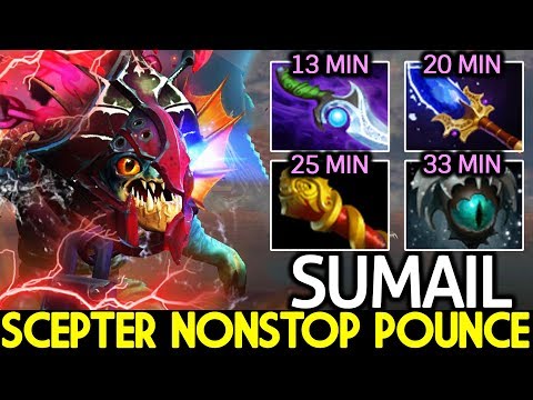 SUMAIL [Slark] New Crazy Scepter Nonstop Pounce Pro Gameplay 7.23 Dota 2