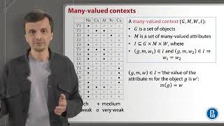 Download Lagu Formal Concept Analysis - Week 1, 3-01 - Many valued contexts Thumbnail