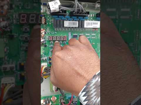 48 Hp VRF Blue star c1 error problem solved and satting check