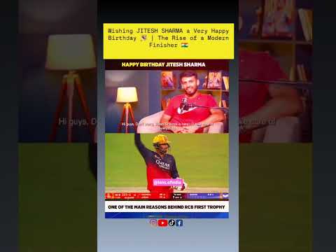 Wishing JITESH SHARMA a Very Happy Birthday 🎉 | The Rise of a Modern Finisher 🇮🇳#shorts #viral