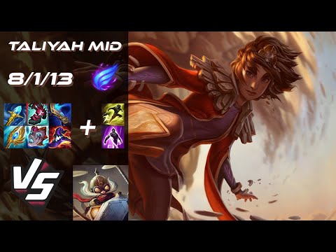 MID Taliyah vs Corki - EU Grandmaster Patch 25.S3.1