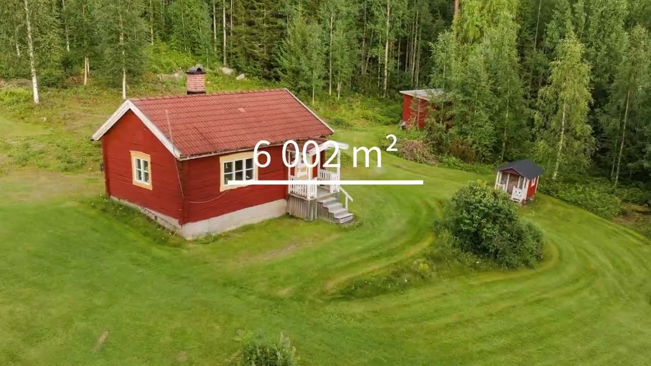 2 rum Fritidshus på Skarberget 37 + 39 Skellefteå kommun - video