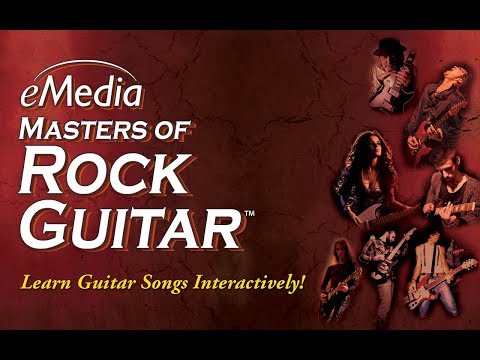 eMedia Masters of Rock Guitar Video #1