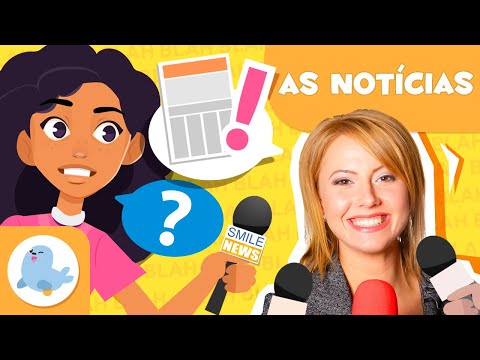 As NOTÍCIAS para crianças 🎙️📰 Características e elementos 📺 Língua Portuguesa para crianças