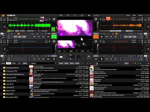 PCDJ DEX 3 - 'Video Link' Feature Demonstration