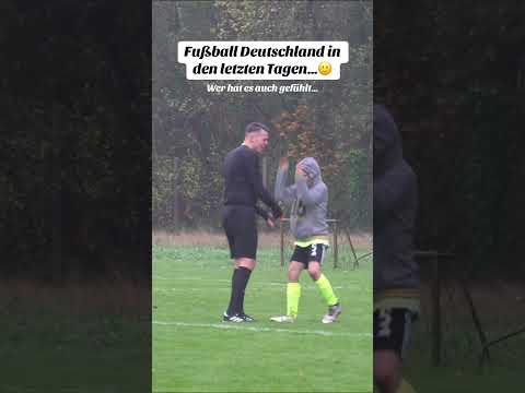 What weather that was… 😭 #fussball #referee #football #soccer