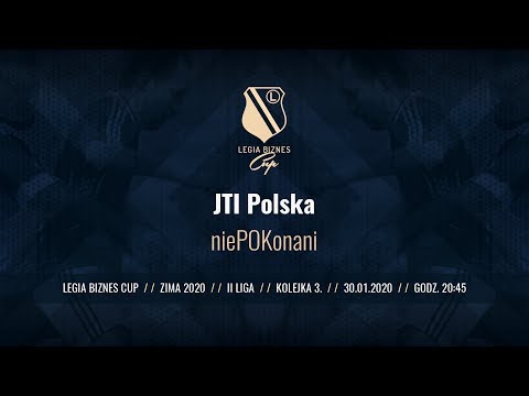 Skrót spotkania JTI Polska  - niePOKonani ( Legia Biznes Cup Zima 2020 )