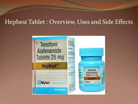 Hep best tenofovir alafenamide tablets 25mg, mylan