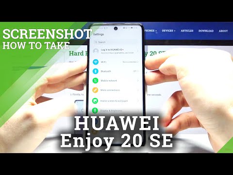 How to Take Screenshot in HUAWEI Enjoy 20 SE – Catch Display