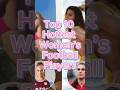 Top 10 Hottest Women S Football Players In The World
