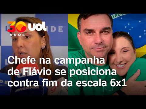 Fim da Escala 6×1: Coordenadora na campanha de Flávio Bolsonaro chama debate de ‘populista e inócuo’