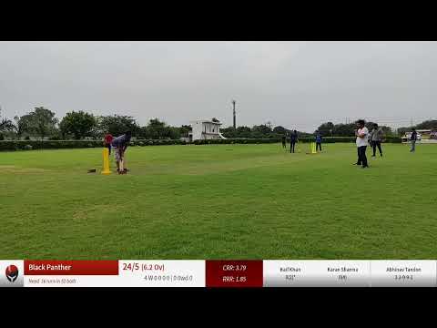 Live Cricket Match | Raging Bulls vs Black Panther | 28-Aug-22 07:19 AM 15 overs | Rooma Sunday Leag