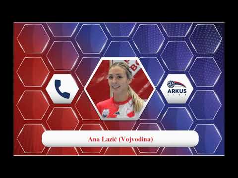 Najava 20. kola ARKUS lige za žene / Lazić Ana - igračica Vojvodine