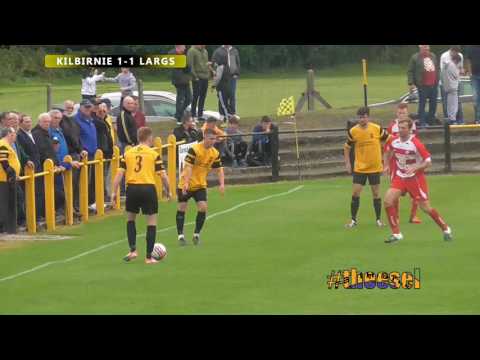 Kilbirnie Ladeside 1-1 Largs Thistle - Ayrshire League Cup Group Stage 13th August 2016