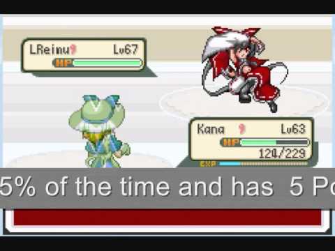 Let's play touhoumon another world part 42 Sabrina vs pure power