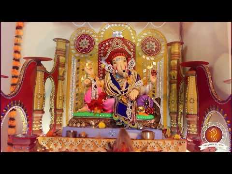 Ganesh Patne Home Ganpati Decoration Video