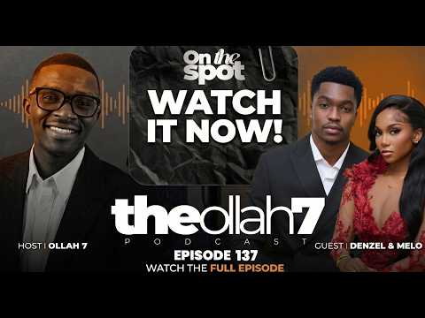 |On the Spot| DJ Ollah sits down with the newly engaged couple Melo and Denzel.