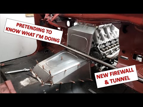 Ep 24, Building a custom FIREWALL for an OBS Chevy build