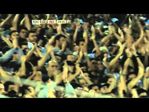 Ovación para Milito. Racing 0 - Independiente 0. Fecha 12. Primera División 2016.