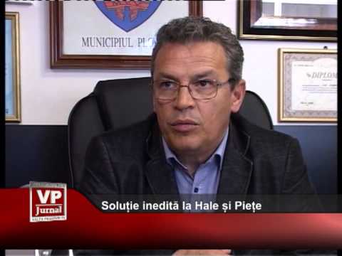 Soluție inedită la Hale și Piețe