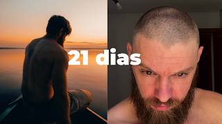 SOME POR 21 DIAS, RASPA O CABELO, MUDA O VISUAL E VOLTA IRRECONHCÍVEL #943