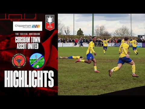 Corsham Town FC 2 V 2 Ascot United FC - FA Vase Semi-Final Match Highlights