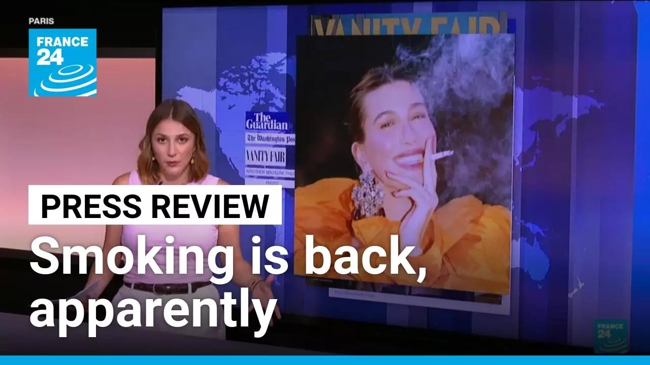 After the 'near oppressive' clean girl era, cigarettes are trendy again • FRANCE 24 English
