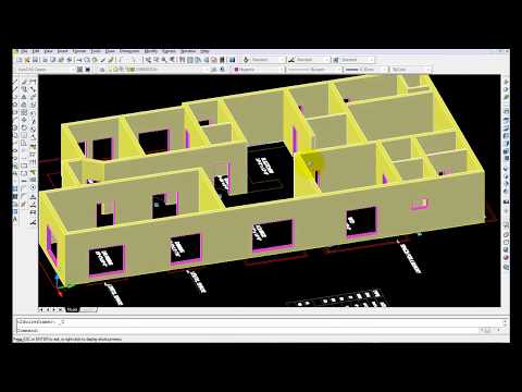 Autocad 3d - Autocad tutorial - autocad 3d civil engineering Video