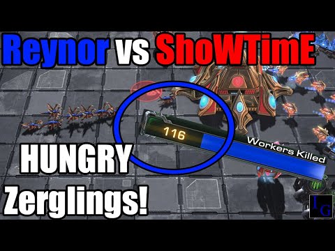 Reynor (Zerg) versus ShoWTimE (Protoss) | SC2 Pro Match With Commentary Professional Starcraft 2 ZvP