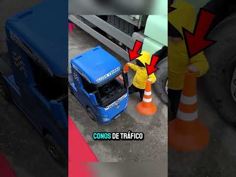 Este niño estacionó un camión mejor que su papá 😳🚛