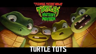 Teenage Mutant Ninja Turtles: Mutant Mayhem | Turtle Tots (2023 Movie) - Seth Rogen