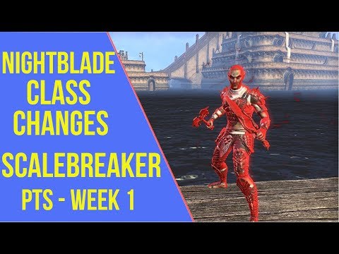 Nightblade Class Changes | ESO Scalebreaker PTS - Week 1