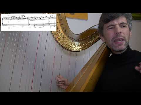 Avoiding buzzing in Debussy's "Arabesque" - Harp Tuesday ep. 143