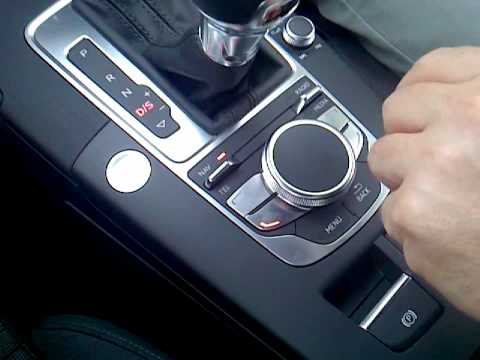 Audi A3 (2012). Mando tácil